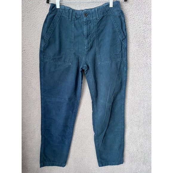 Outerknown Other - Outerknown Pants Mens 32x30 Blue Corduroy The Field Utility Organic Cotton